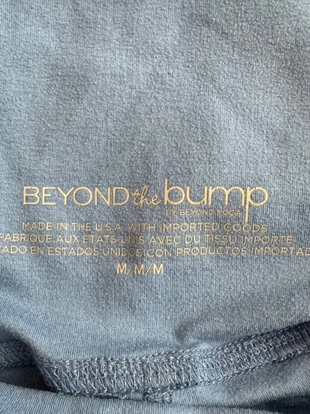 ✨ Beyond Yoga Spacedye Love the Bump Maternity Pocket Biker Shorts M Active Mom